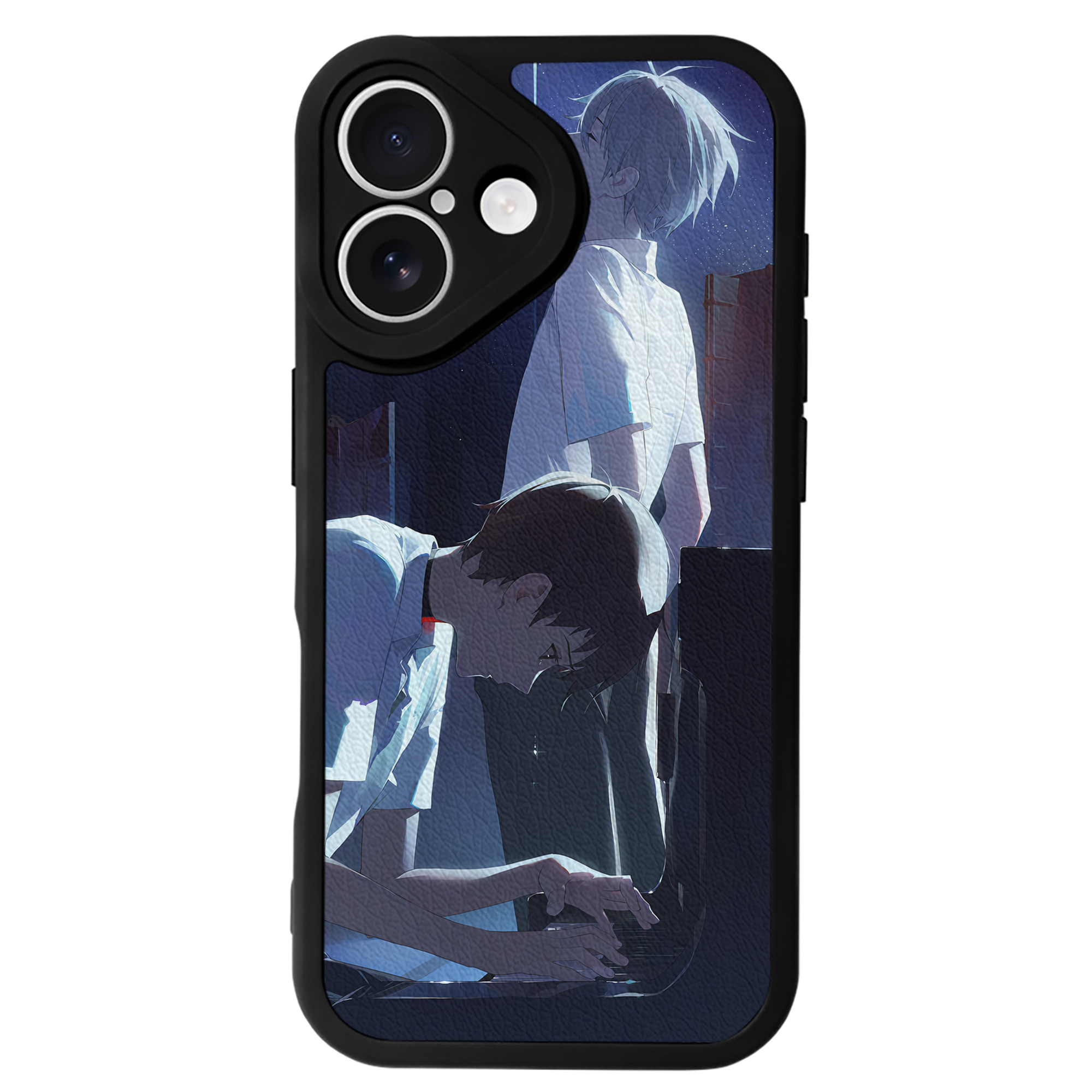 （画像用） EVA 新世紀エヴァンゲリオン 【iPhone 16シリーズ対応】シリコンスマホケース（レザー調） 材質：シリコン